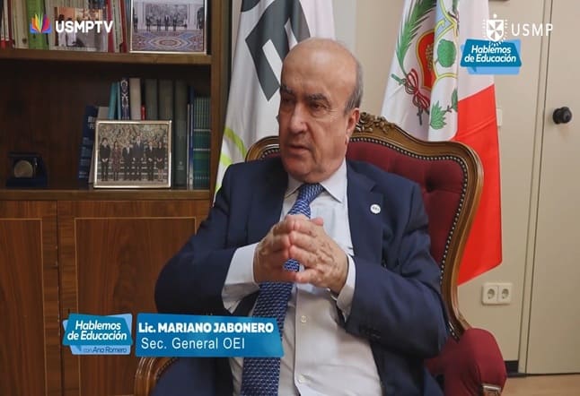 Entrevista al secretario general de la OEI, Mariano Jabonero